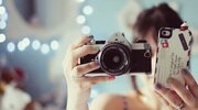 mood, the camera, brunette, phone, girl wallpapers