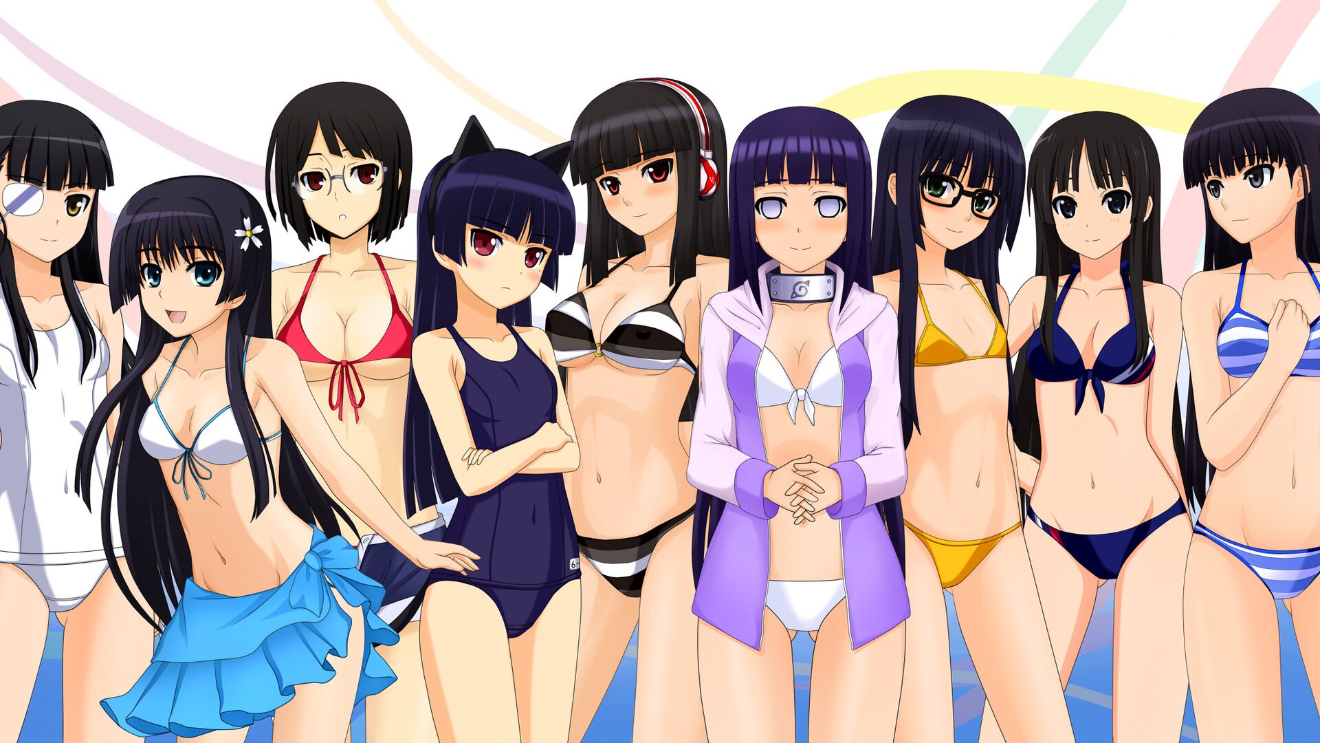 durarara!!, art, anime, beatmania, k-on!, girls, kenken, amagami, asobi ni iku yo! photo